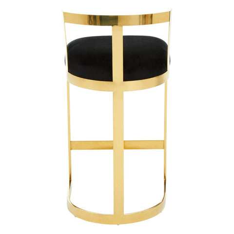 Luxe Velvet Bar Stool