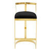 Luxe Velvet Bar Stool
