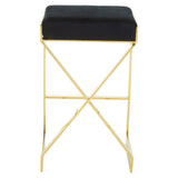 Luxe Velvet Barstool