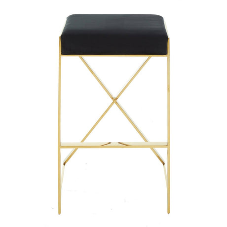 Luxe Velvet Barstool