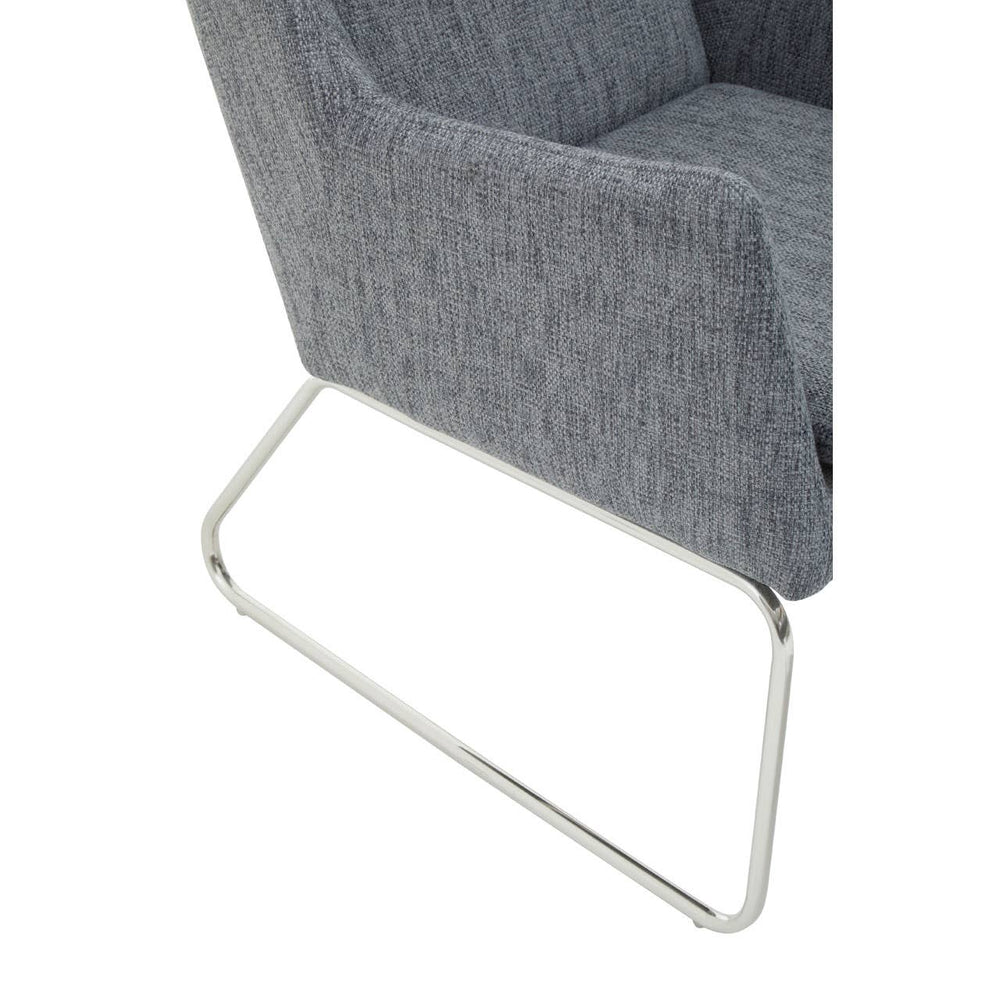 Modern Grey Lounge Chair Set