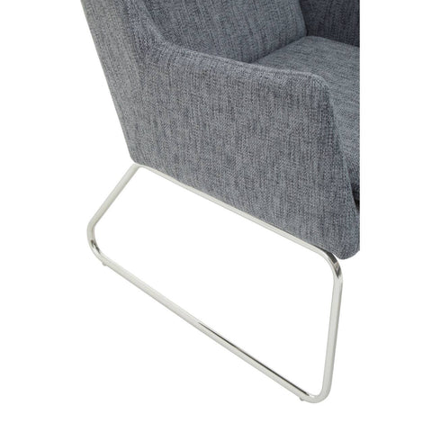 Modern Grey Lounge Chair Set