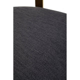 Luxe Black Gold Dining Chair
