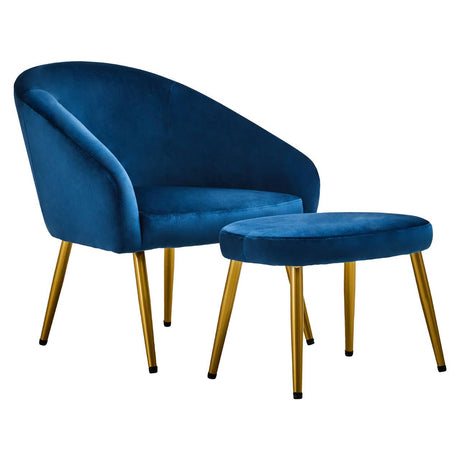Luxe Midnight Blue Lounge Set