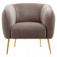 Luxe Velvet Gold Leg Chair