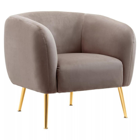 Luxe Velvet Gold Leg Chair