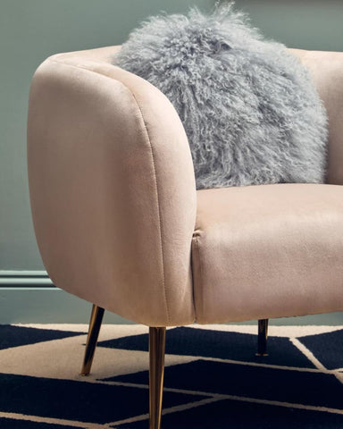 Luxe Velvet Gold Leg Chair
