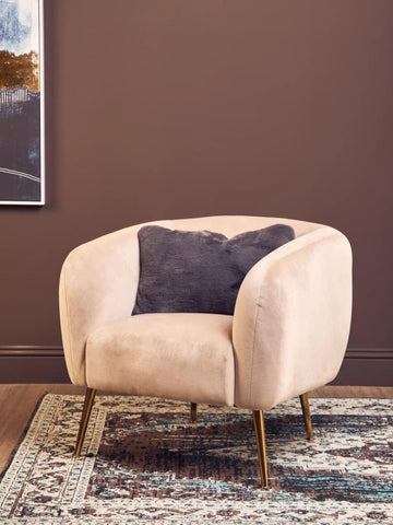 Luxe Velvet Gold Leg Chair