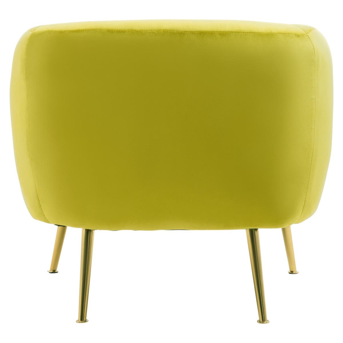 Luxe Olive Velvet Lounge Chair