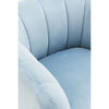Luxe Blue Velvet Armchair