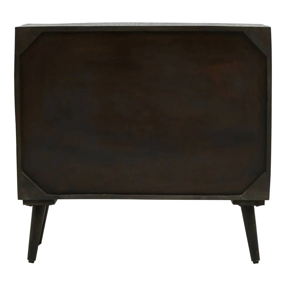 Golden Era Mid-Century Metal Circles Sideboard