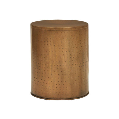 Retro Brass Effect Side Table