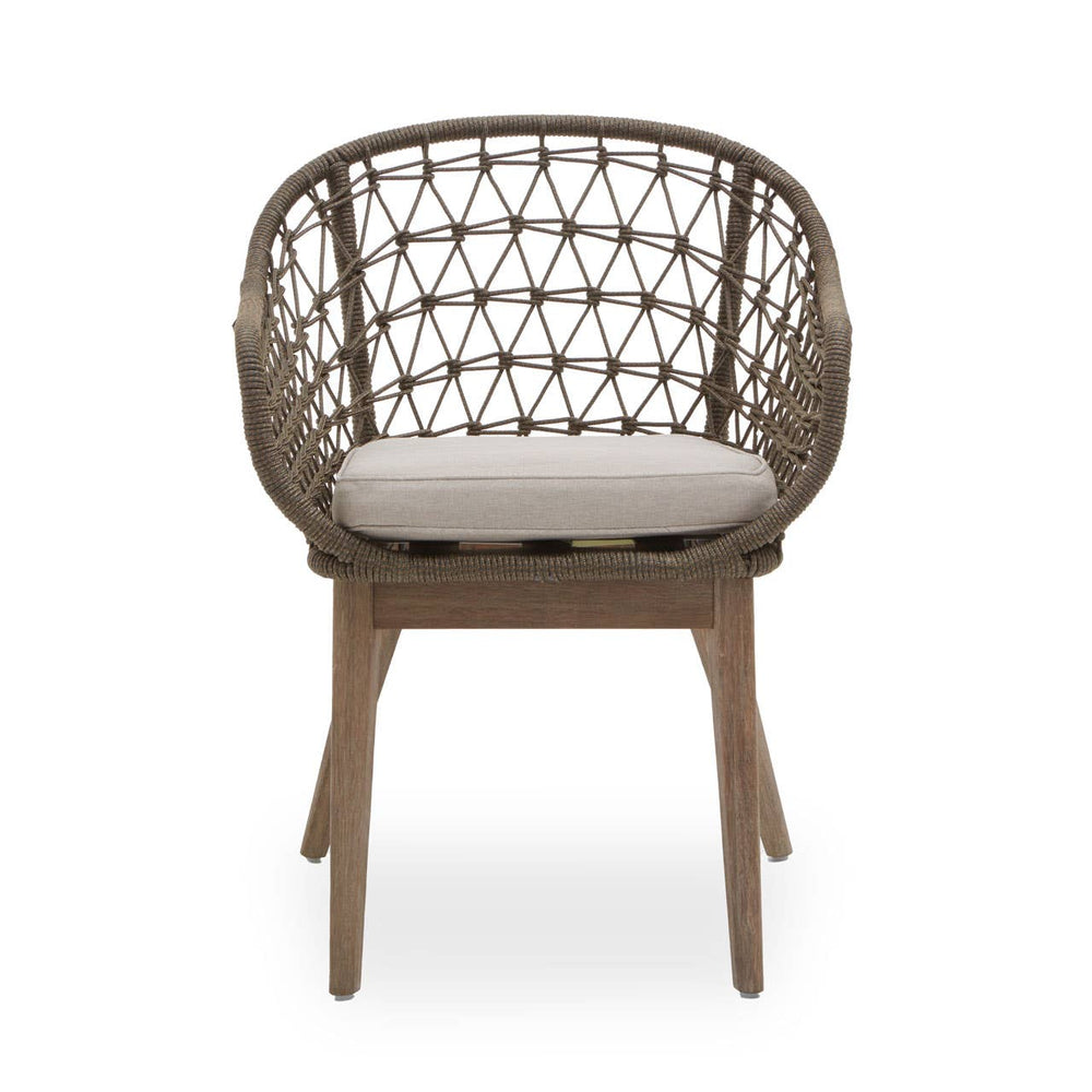 Hand-Woven Armchair