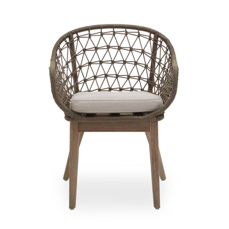 Hand-Woven Armchair