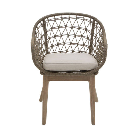 Hand-Woven Armchair