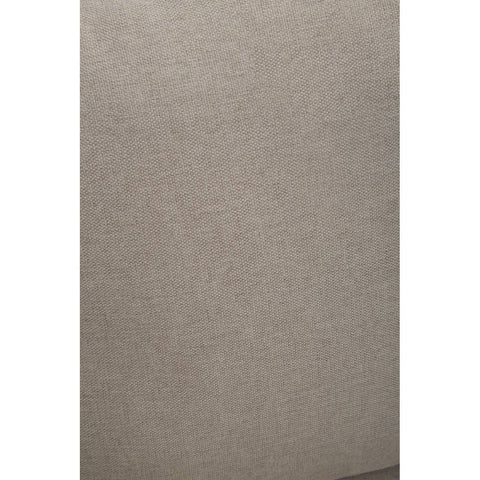 Three-seater sofa featuring a grey woven rope design, complemented by plush cushions. The sofa has a modern, minimalist aesthetic suitable for various home decor styles