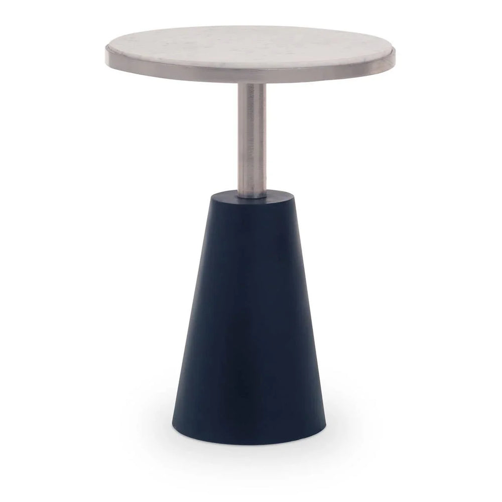 Marble Chic Round Side Table