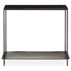 Elegant Black Marble Console Table