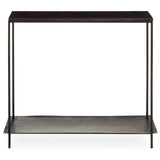 Elegant Black Marble Console Table