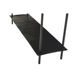 Elegant Black Marble Console Table