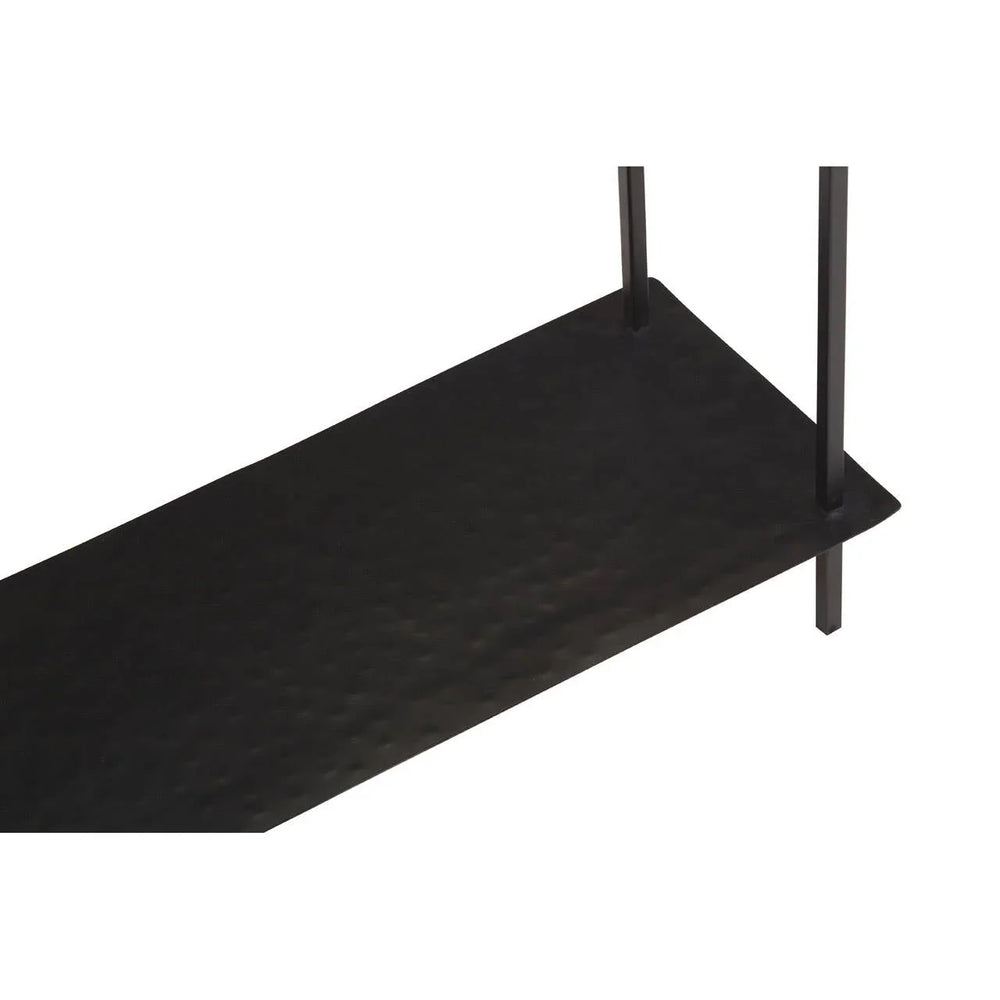 Elegant Black Marble Console Table