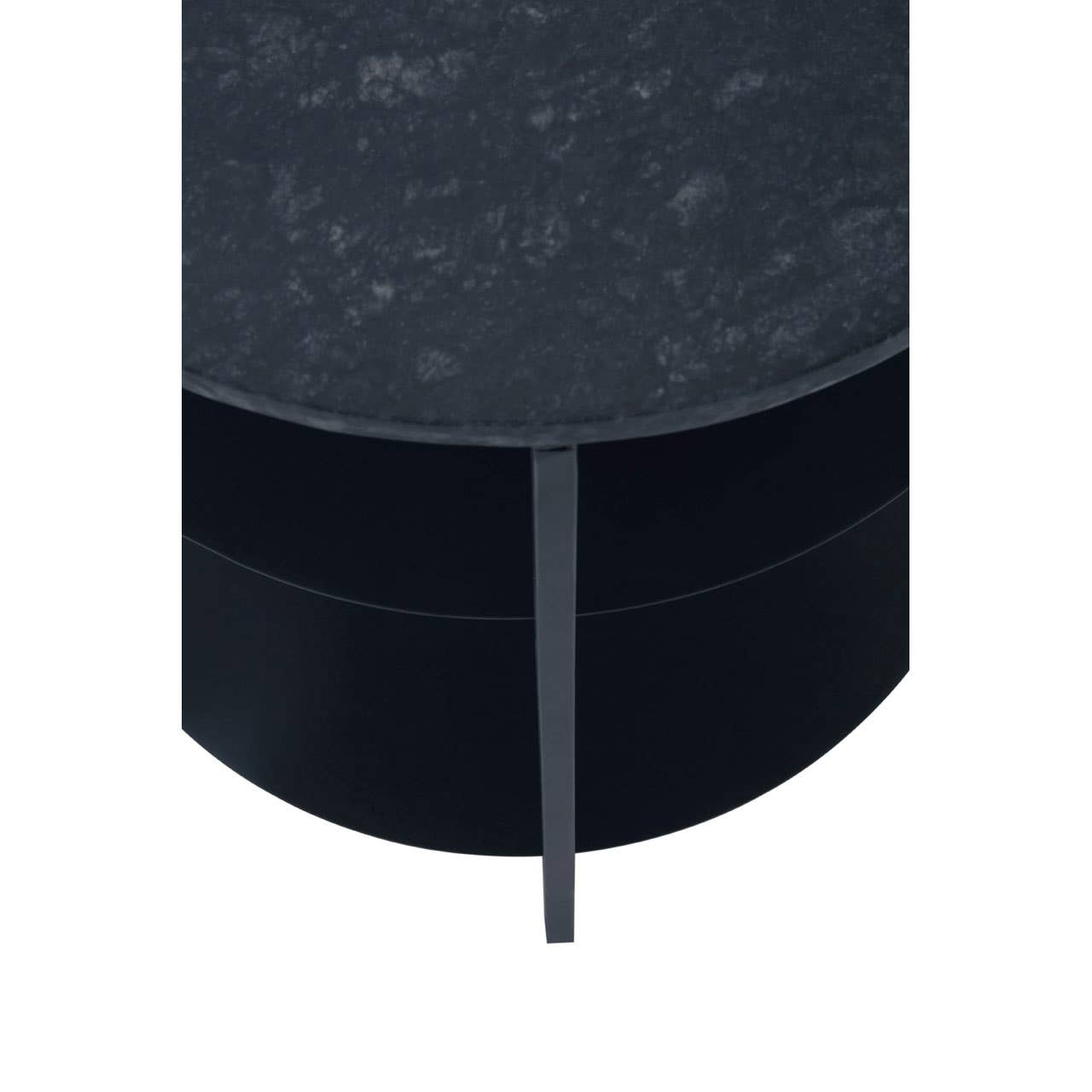 Marble Iron Side Table Trio