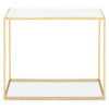 Golden Marble Console Table