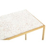 Golden Marble Console Table