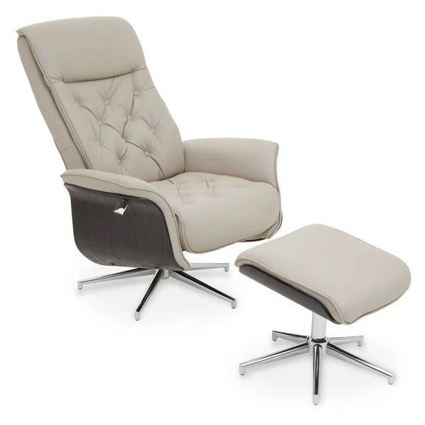 Modern Mink Recliner Set