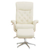 Modern Ivory Recliner Set