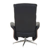 Modern Black Recliner Set