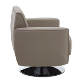 Luxury Mink Leather Office Chair