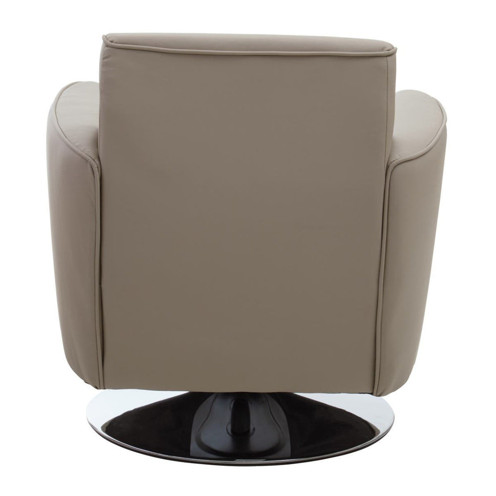 Luxury Mink Leather Office Chair