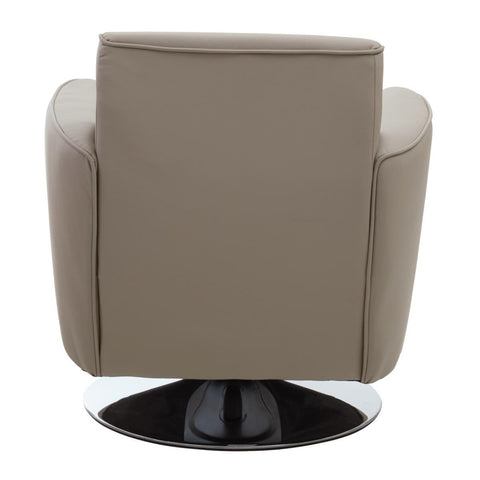 Luxury Mink Leather Office Chair