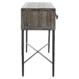 Rustic Elegance Elmwood Console Table