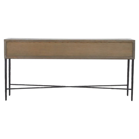Rustic Elegance Elmwood Console Table