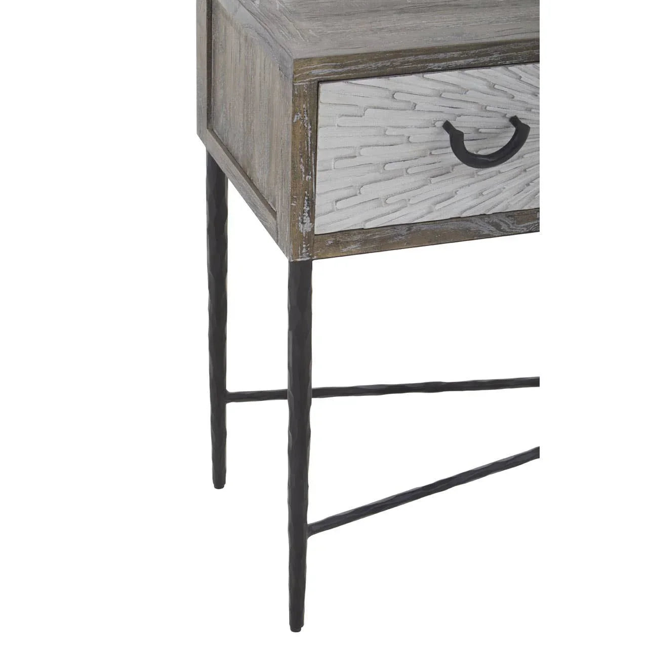 Rustic Elegance Elmwood Console Table