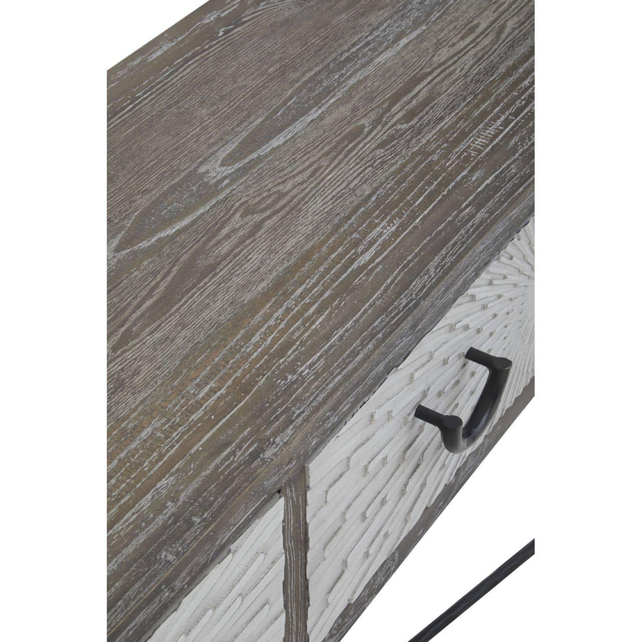 Rustic Elegance Elmwood Console Table