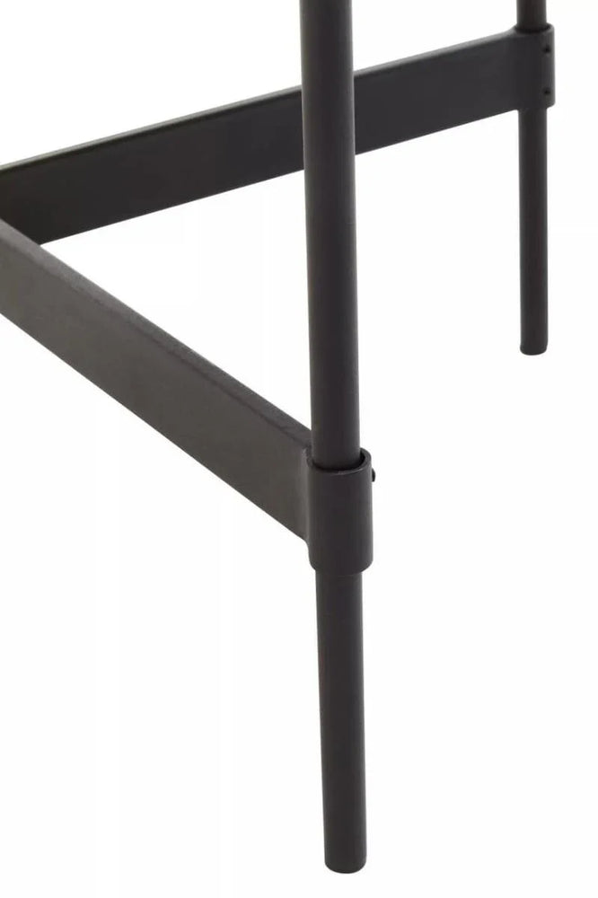 Slate Top Round Coffee Table