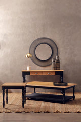Elegant Oak Antique Side Table