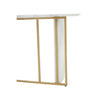 Golden Marble Vieste Console Elegance