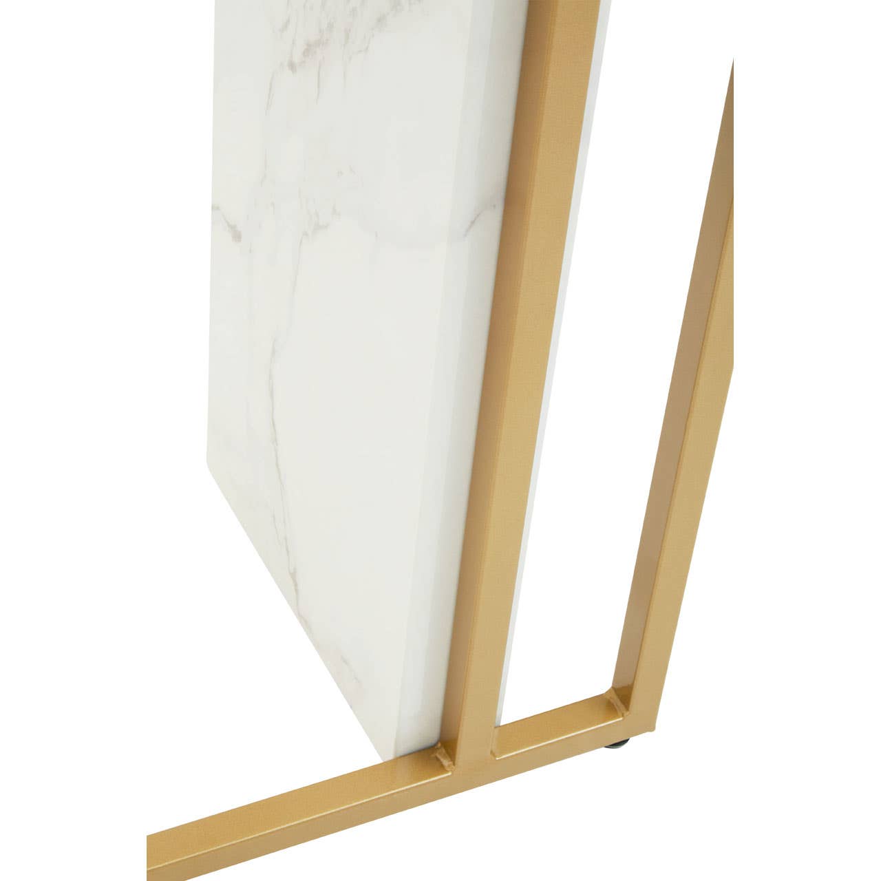 Golden Marble Vieste Console Elegance