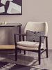 Cane Glass Console Table