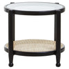 Cane & Glass Modern Table