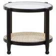 Cane & Glass Modern Table