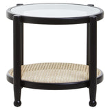 Cane & Glass Modern Table