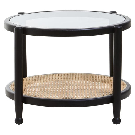 Rustic Elm Wood Coffee Table