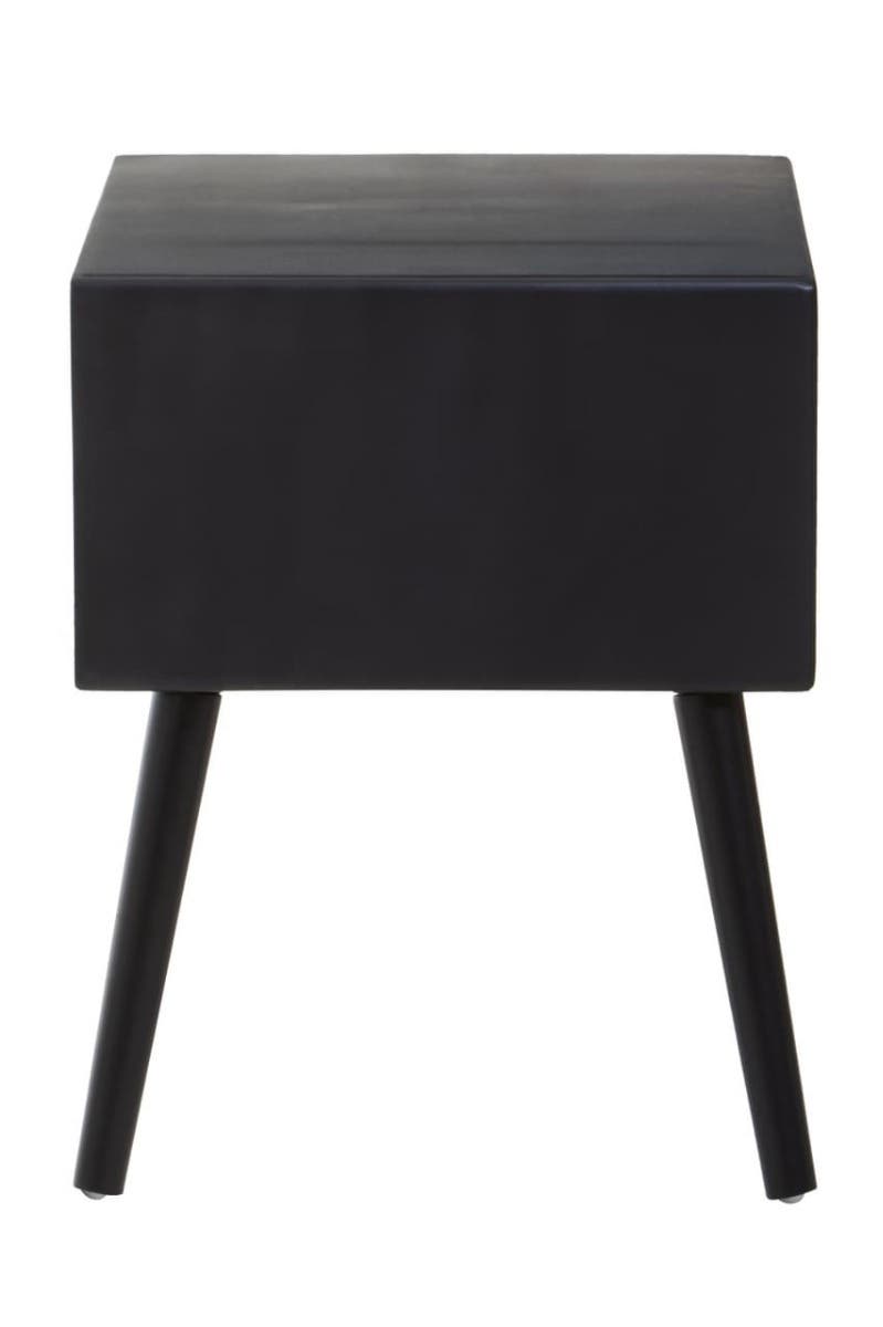 Cane Drawer Side Table