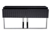 Console Table Grey Gloss Finish