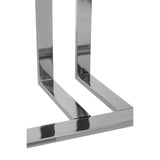 Console Table Grey Gloss Finish